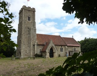 photo of St Margaret's Church burial ground